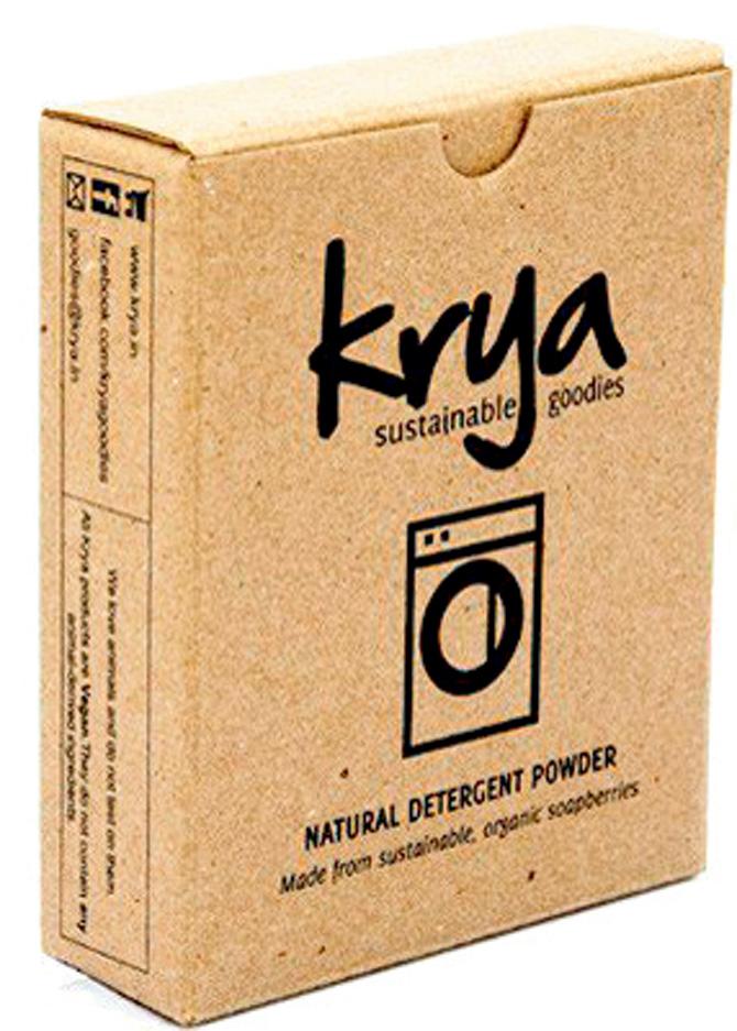 A 400 gm pack of reetha powder by Krya costs Rs 290