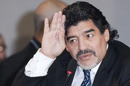 Diego Maradona to run for FIFA president