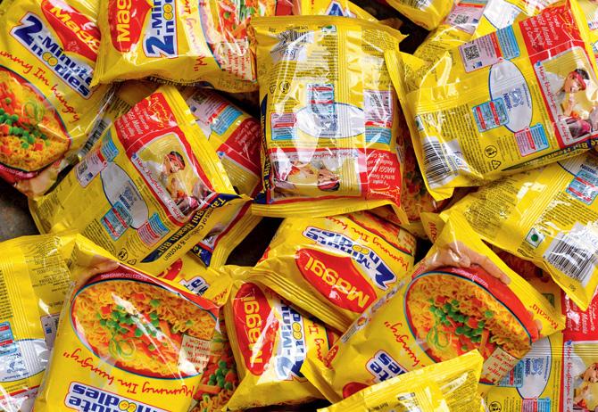 Nestle claimed they do not add MSG to Maggi noodles and this is stated on the product as well. Pic/AFP
