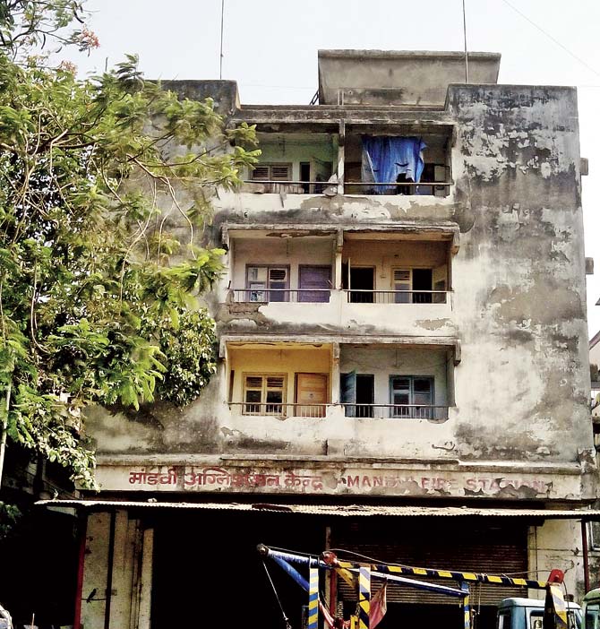 The Mandvi fire station was vacated in 2013. It is still not operational, and no renovation work has been carried out