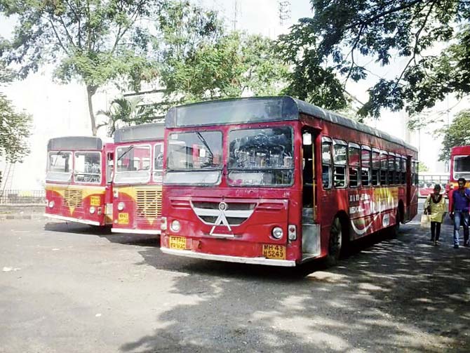 NMMT has also finalised a plot at Ghansoli for a new depot for parking. File pic