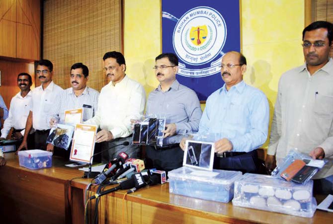 Police have recovered nine luxury cars including those from brands like Bentley, Audi, Mercedes, Maserati and Nissan 117 imported watches, 12 mobile phones, and a sports bike