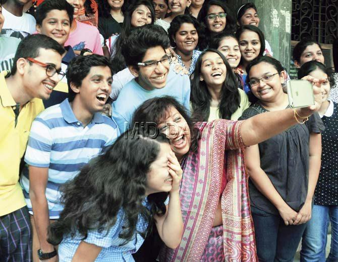 The number of students scoring 90 per cent and above have increased in the division as well as the state this year, but this could well mean that junior college admissions will get tougher. Pic/Satyajit Desai