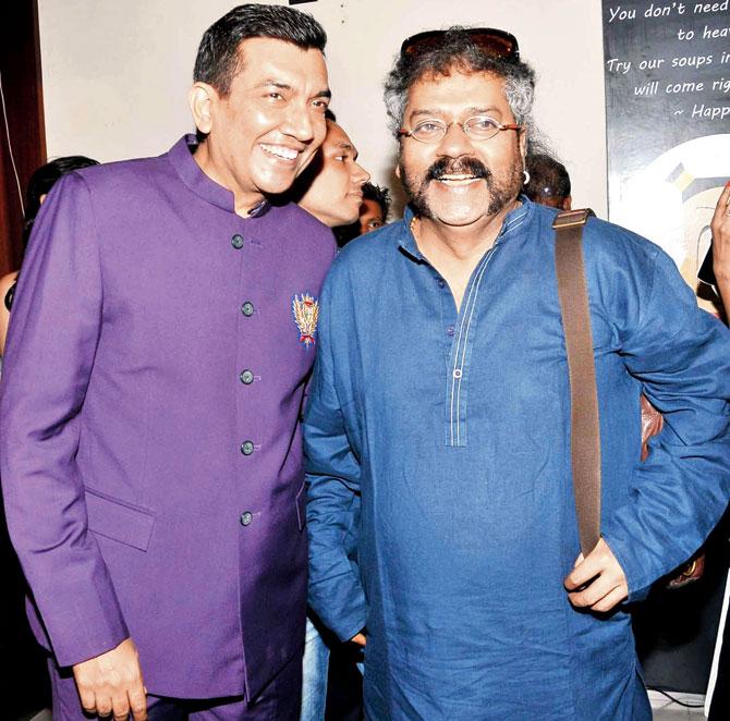 Celebs at chef Sanjeev Kapoor's restaurant launch