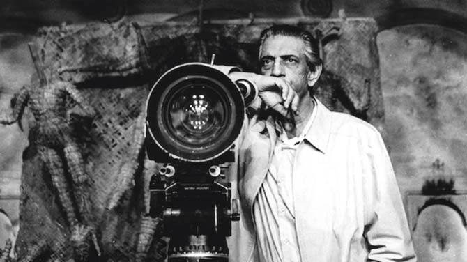 Satyajit Ray. Photo courtesy/British Film Institute