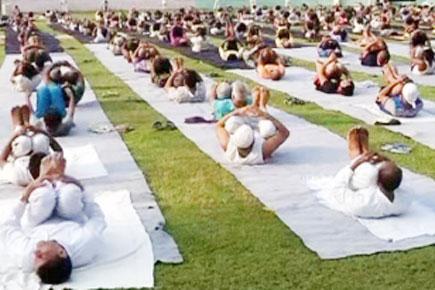 Tihar jail inmates practice yoga ahead of International Yoga Day