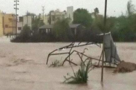 Incessant monsoon rains flood several areas in Gujarat 