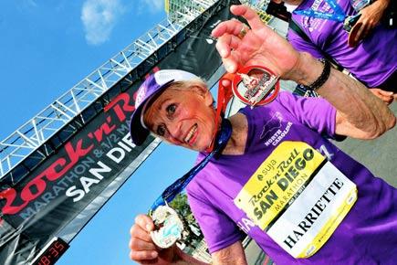 92-year-old cancer survivor becomes oldest woman to finish marathon
