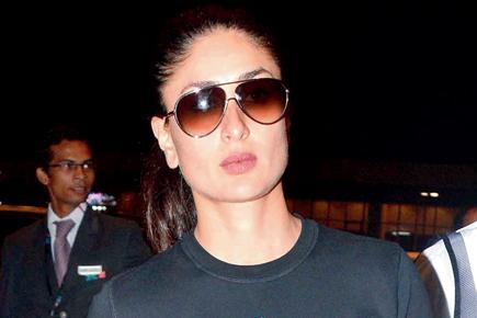 Spotted: Kareena Kapoor Khan at the Mumbai airport
