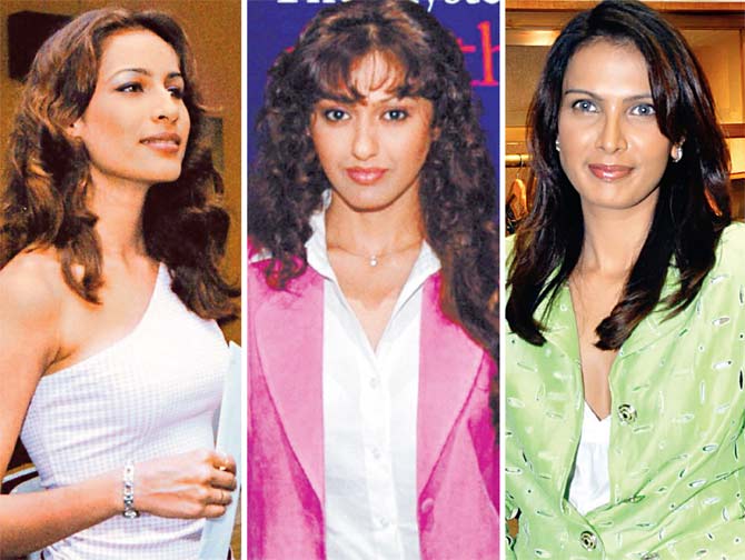 From left: Models Nafisa Joseph, Kuljeet Randhawa and Viveka Babajee who committed suicide allegedly due to growing stress in their lives and careers