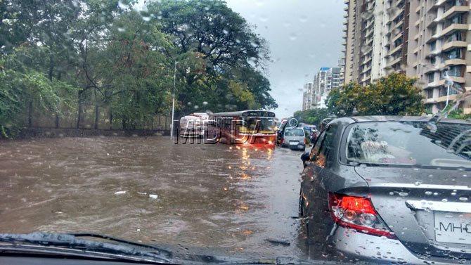 Mumbai rains R-City Mall, Ghatkopar