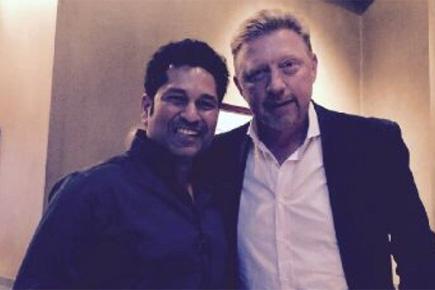 When Sachin Tendulkar met his childhood hero - Boris Becker