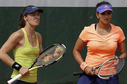 French Open: Indian challenge ends as Sania-Martina bow out
