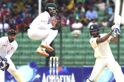 Fatullah Test: Murali Vijay's 150 brightens rain-hit day 3, India 462/6 at close