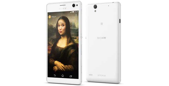 Sony Xperia C4 selfie smartphone