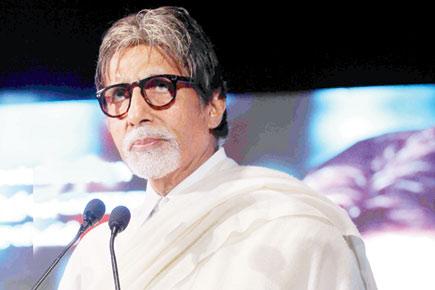 Spotted: Amitabh Bachchan at a road safety event