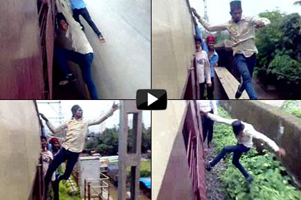 Revealed: Mumbai boy behind viral video of railway stunt