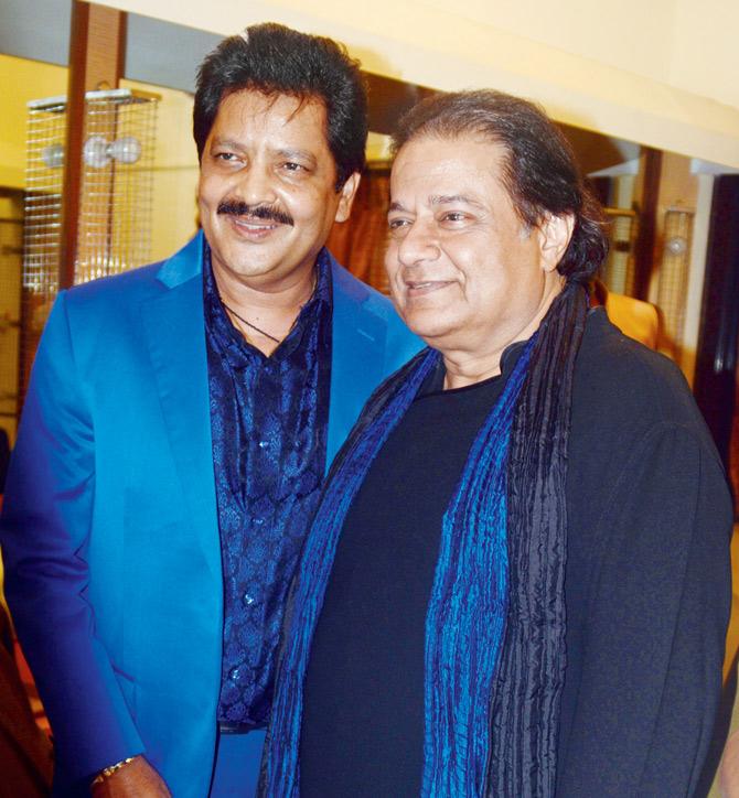 Udit Narayan and Anoop Jalota 