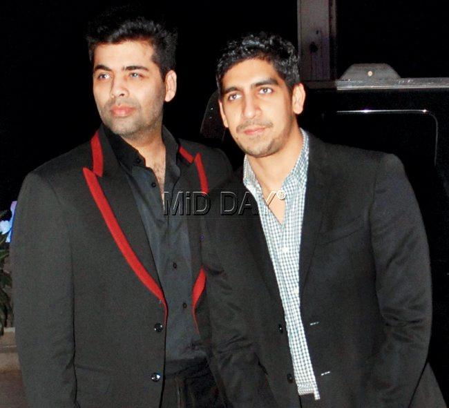 Karan Johar and Ayan Mukherjee