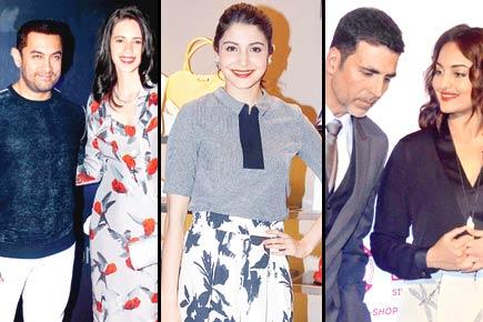 Spotted: Anushka Sharma, Akshay Kumar, Aamir Khan and other stars