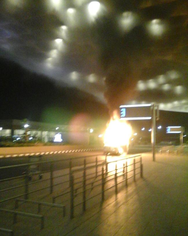 Bus fire T2