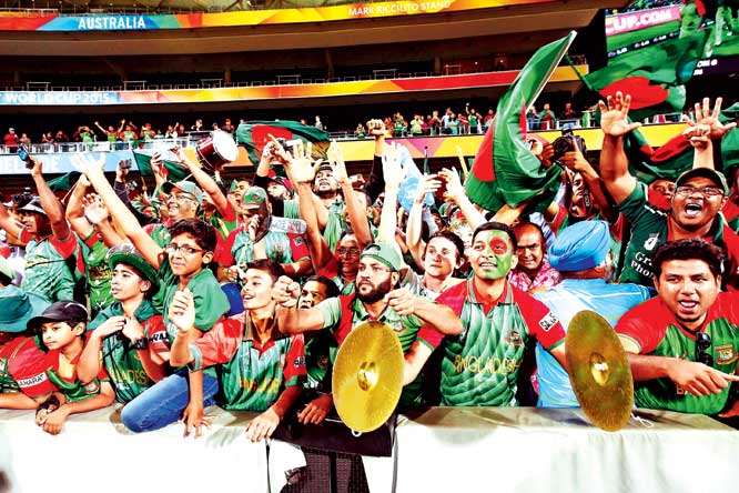ICC World Cup: Passionate fans give Bangladesh a lift