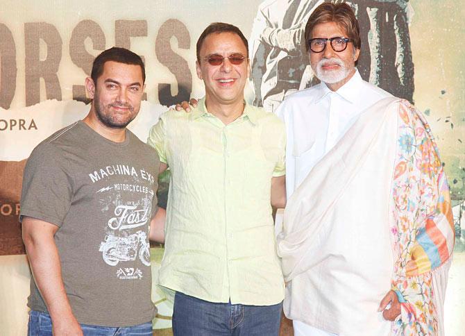 Aamir Khan, Vidhu Vinod Chopra and Big B