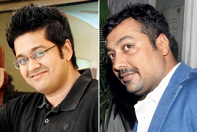 At a promotional interview for his upcoming sex comedy Hunterrr, Anurag Kashyap (right) was quoted as saying, “I don’t like Masti (directed by Milap Zaveri)... I wouldn’t watch it on cable or for free.”