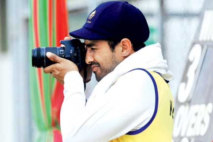 Ranji Trophy: Karun Nair chills with camera after scoring 328