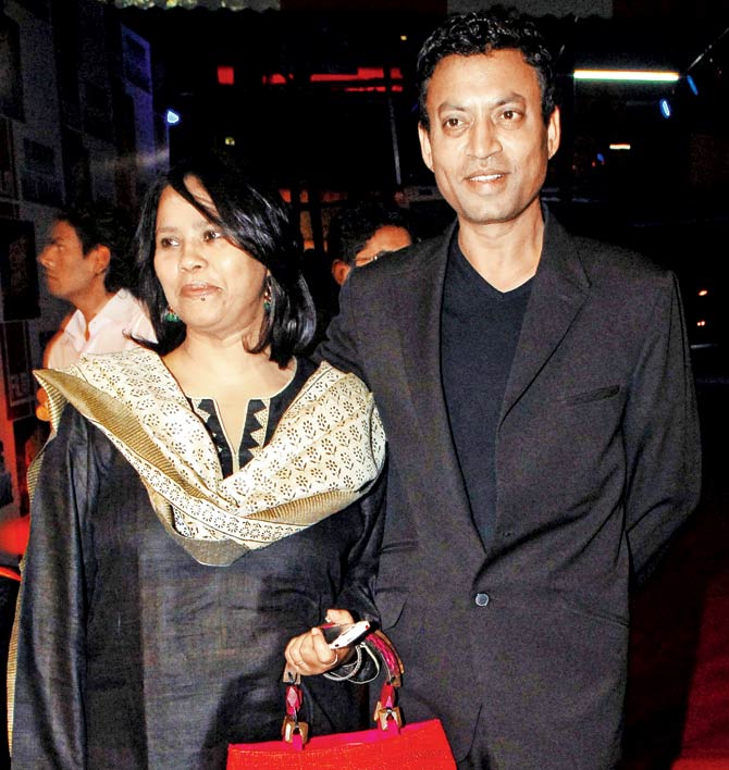 Irrfan plans to make a film on a story currently being penned by wife Sutapa Sikdar, who has earlier written scripts for films and television