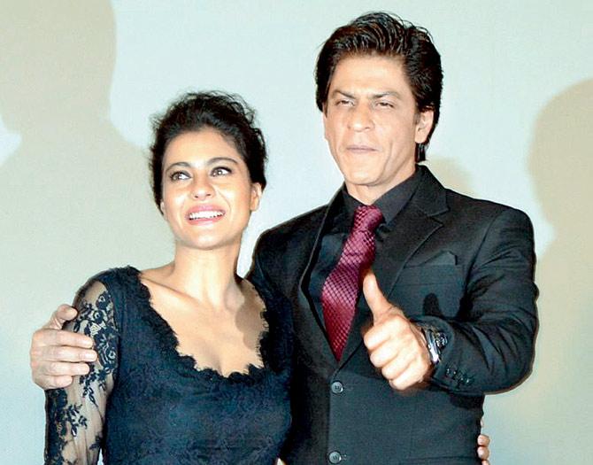 Kajol and SRK