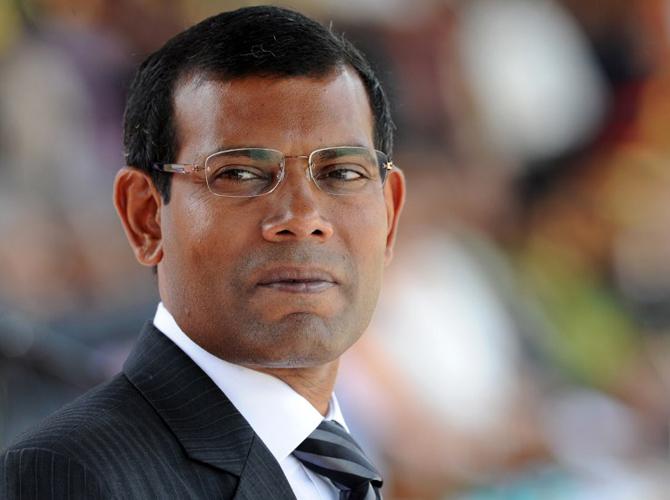 Former Maldivian president Mohamed Nasheed