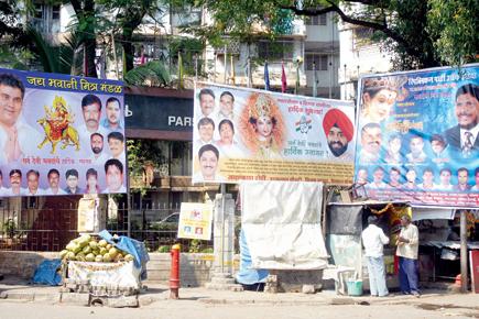 Mumbai: Dadar cop requests action against illegal banners