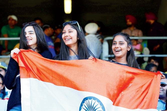 ICC World Cup: Stands filled up late as the India vs Zimbabwe match intensified at Eden Park