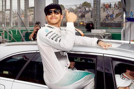 Lewis Hamilton scorches Melbourne