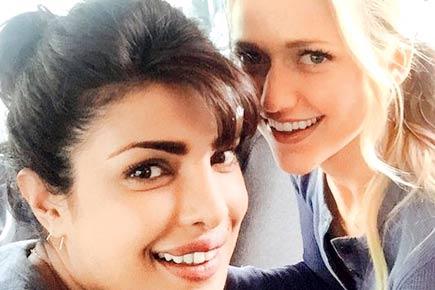 Priyanka Chopra bonds with co-star on sets of US TV show 'Quantico'