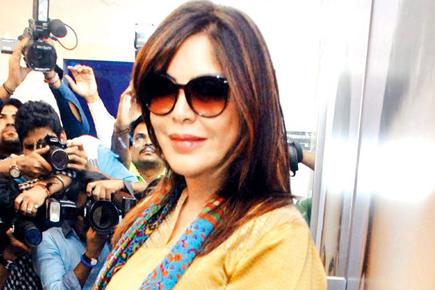 Spotted: Zeenat Aman at the launch of a skin clinic in Mumbai