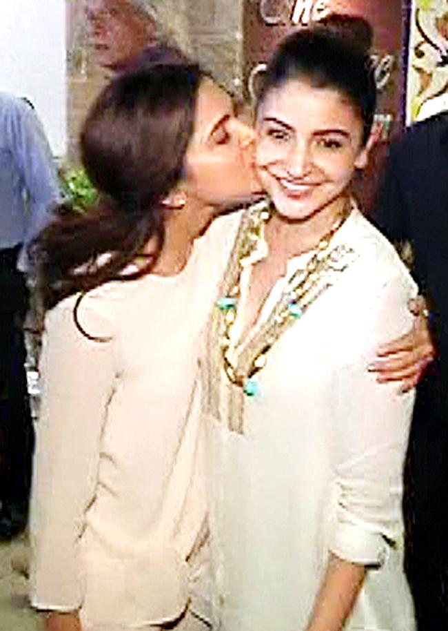 Deepika Padukone and Anushka Sharma