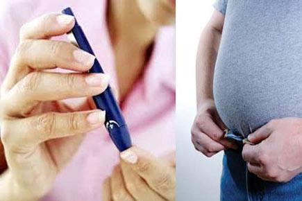 Why do obese men face greater diabetes risk than women?