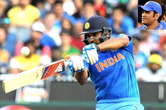 ICC World Cup: Rohit's talent was wasted batting at No 6, says Dhoni