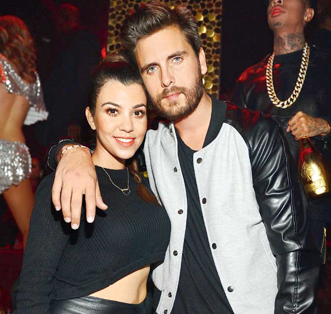 Kourtney Kardashian and Scott Disick