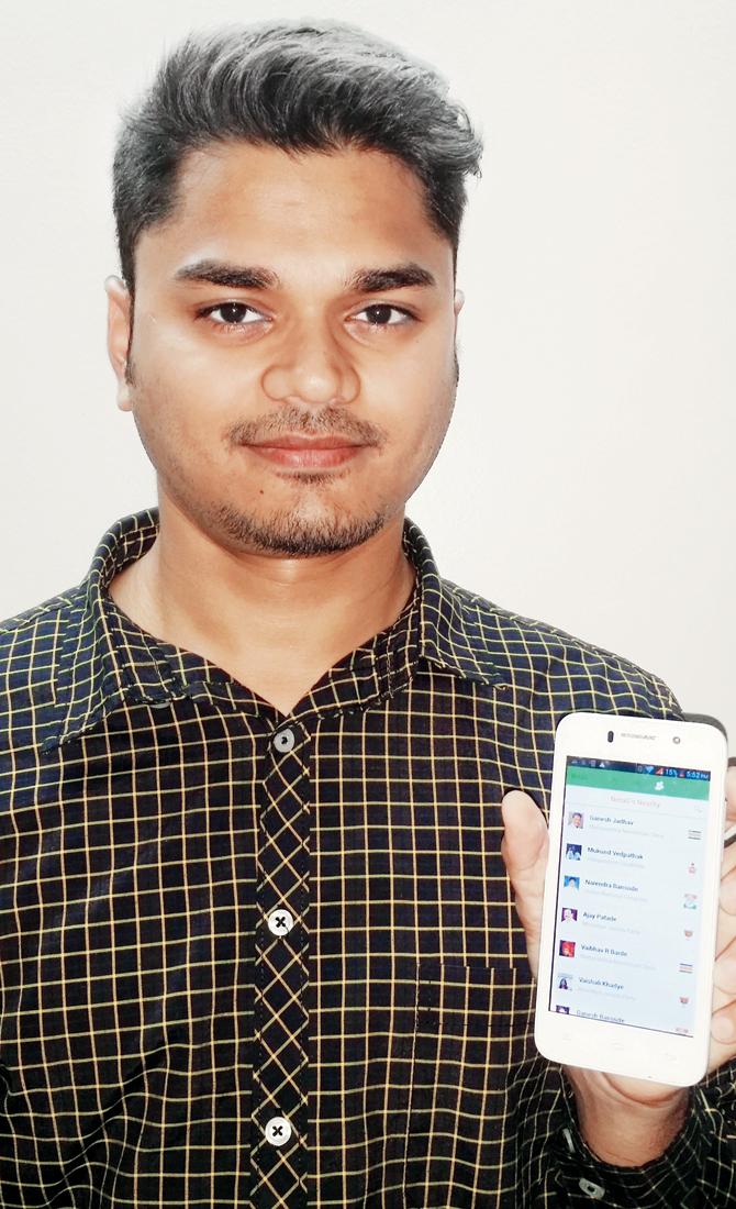 Krushnaal Pai and the app, NetaG
