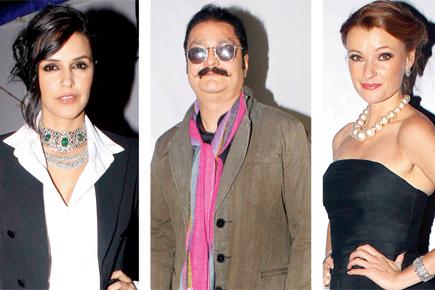Spotted: Neha Dhupia and other celebs at a fashion awards