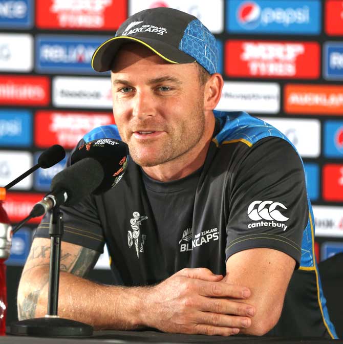 Brendon McCullum. Pic/AFP