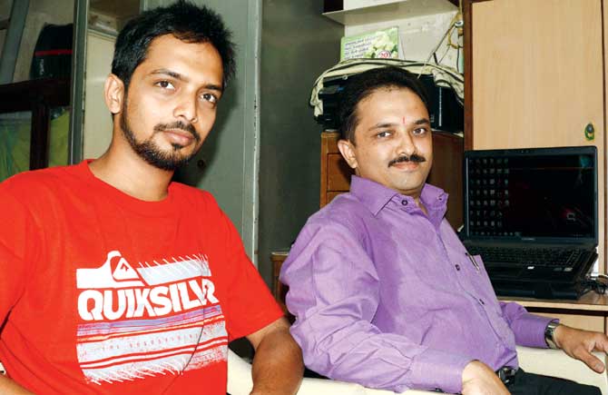 Jignesh and his brother Mehul Sanghrajka