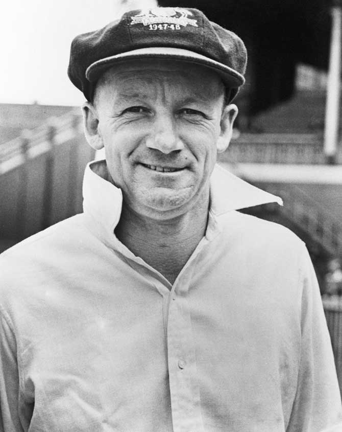 Sir Donald Bradman. Pic/Getty Images