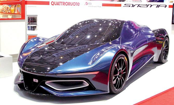 SYRMA at the Geneva Motor Show earlier this month