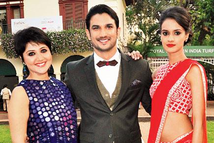 Spotted: Sushant Singh Rajput with Swastika and Divya