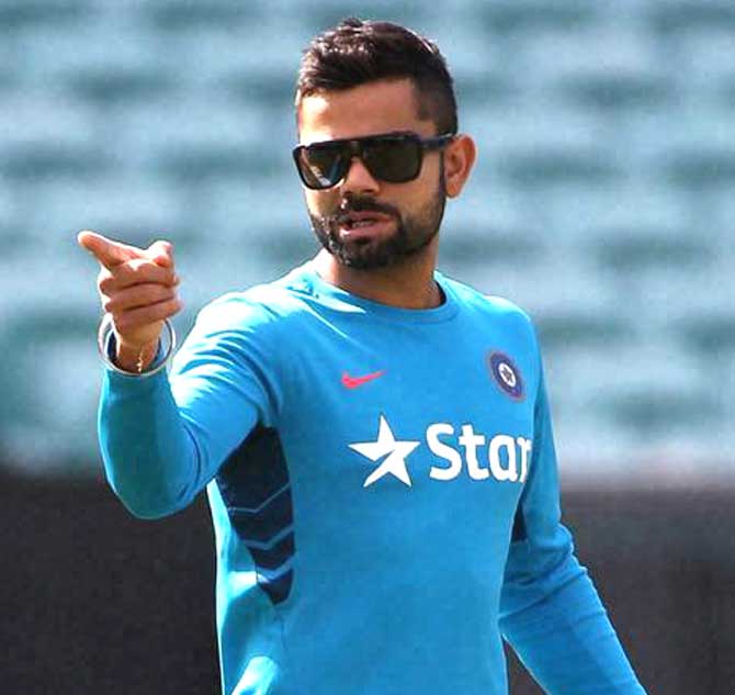 Virat Kohli. Pic/AFP