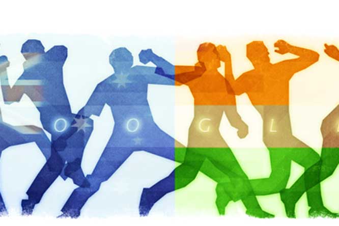 ICC World Cup: Google doodle basks in Ind vs Aus cricket frenzy